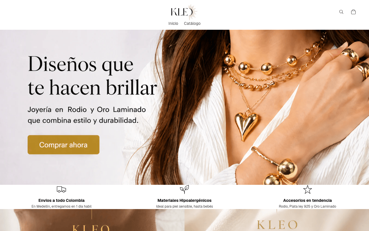 Screenshot of kleoac.com