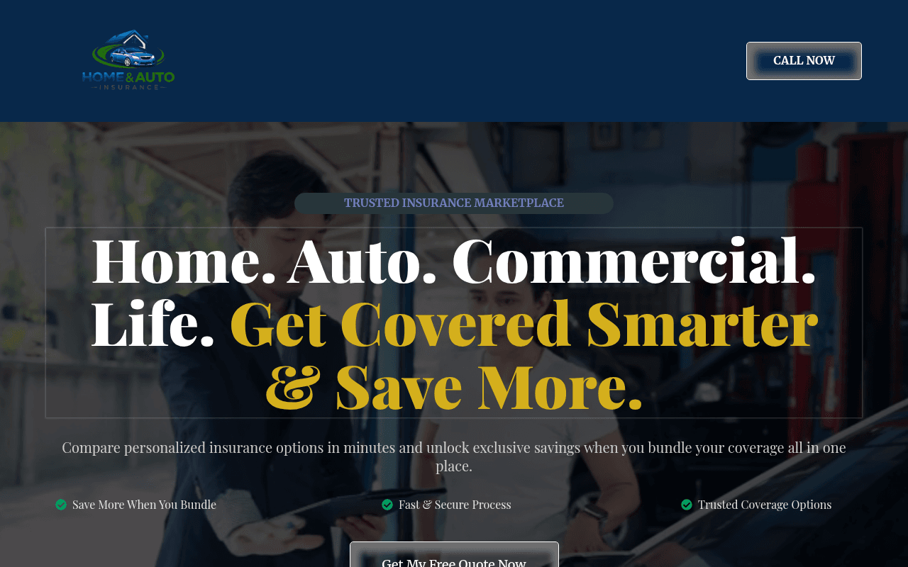 theinsurancefinder.ca landing page screenshot